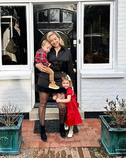 Kelsey Parker with her children