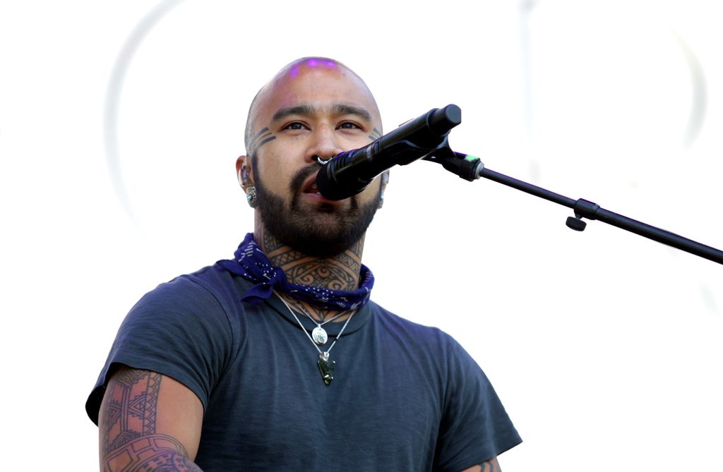 Nahko Bear of Nahko and Medicine for the People performs onstage during the 2019 Outside Lands Music And Arts Festival at Golden Gate Park on August 11, 2019