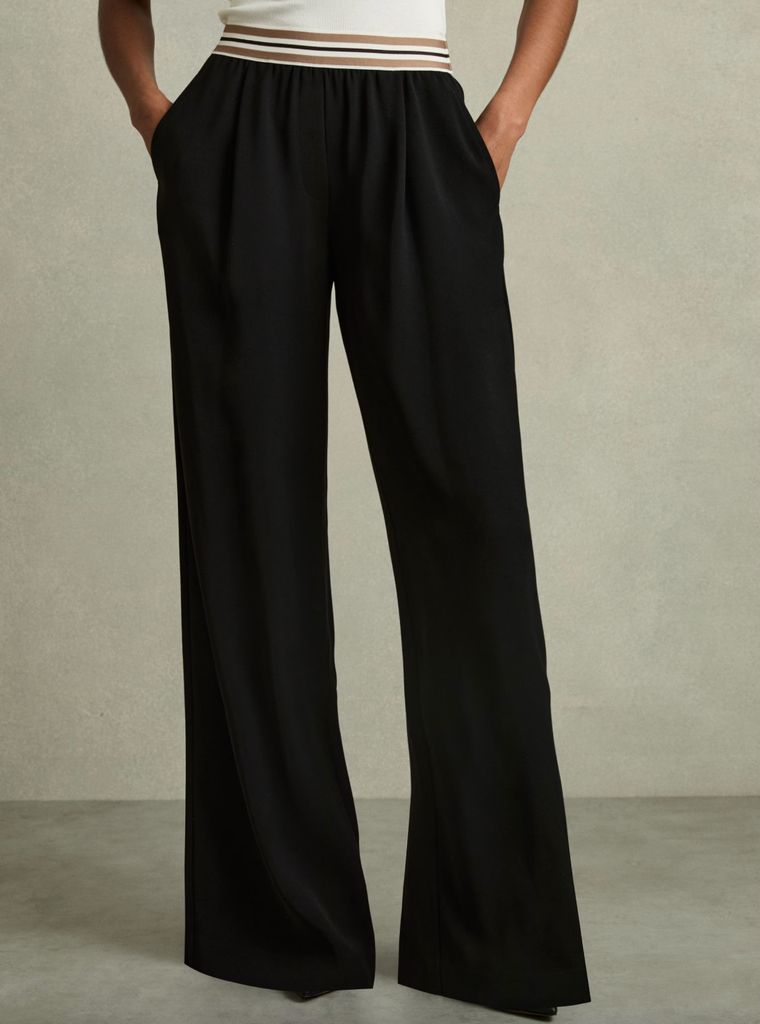 Reiss Elasticated Waist Trousers