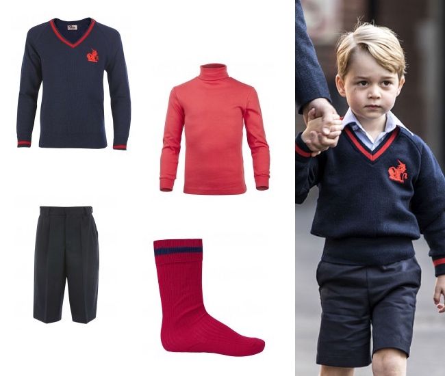 prince george school uniform