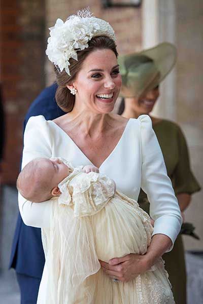 Prince Louis christening in 2018