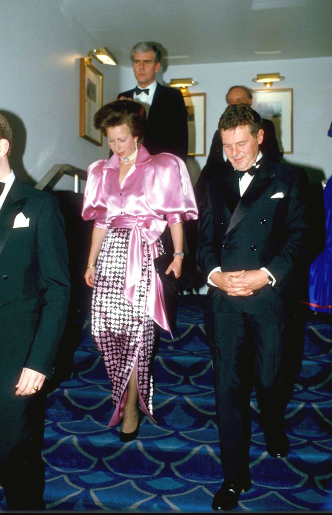 Princess Anne’s Barbie pink BAFTAs dress had the most outrageous shoulder pads