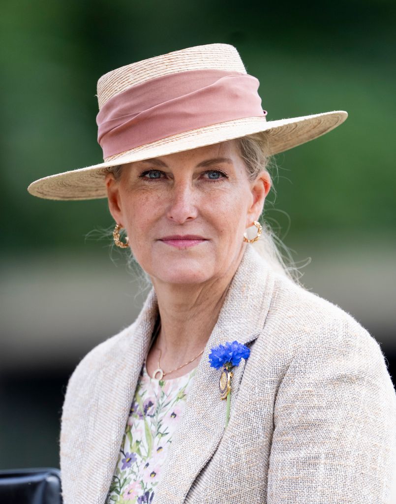 duchess sophie in straw boater