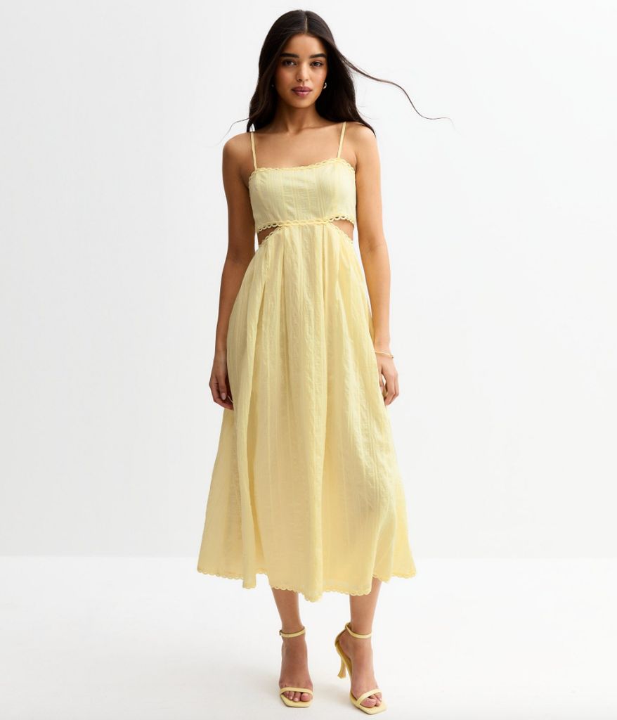New Look butter yellow dress