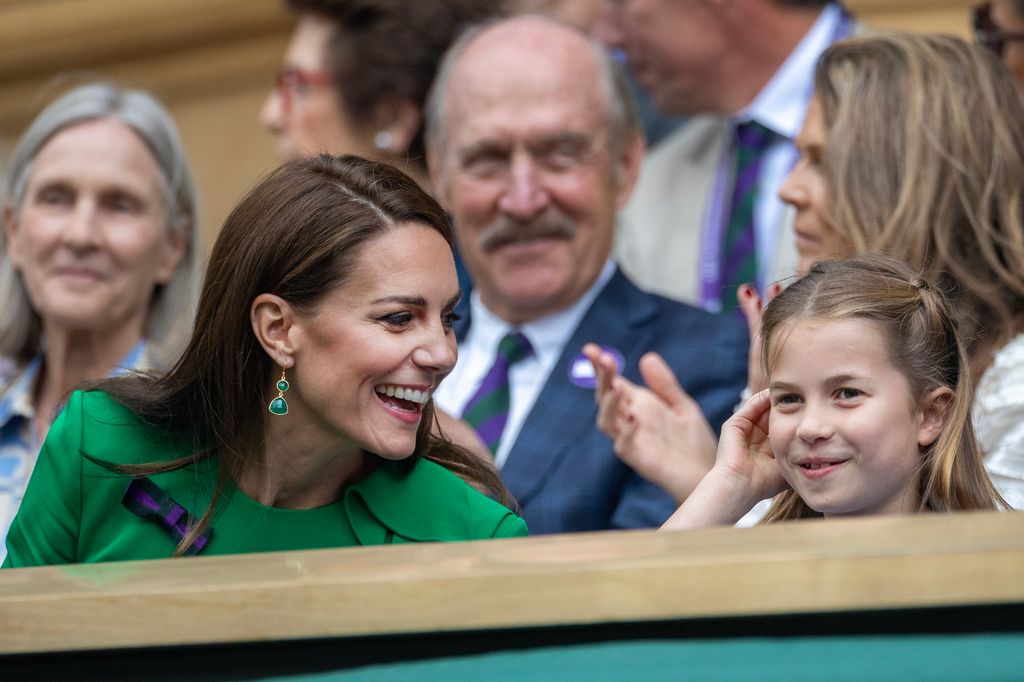 Princess Kate took Princess Charlotte to Wimbledon in 2023