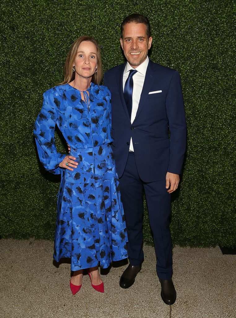 Hunter Biden with then-wife Kathleen Biden in 2016, not long after filing to separate