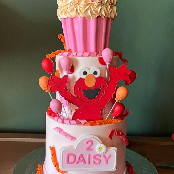 Katy Perry Roar Themed Birthday Cake