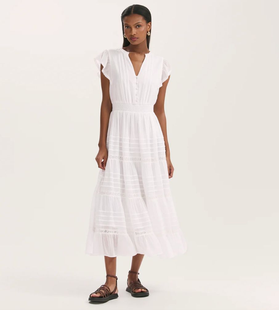 Finery London white dress