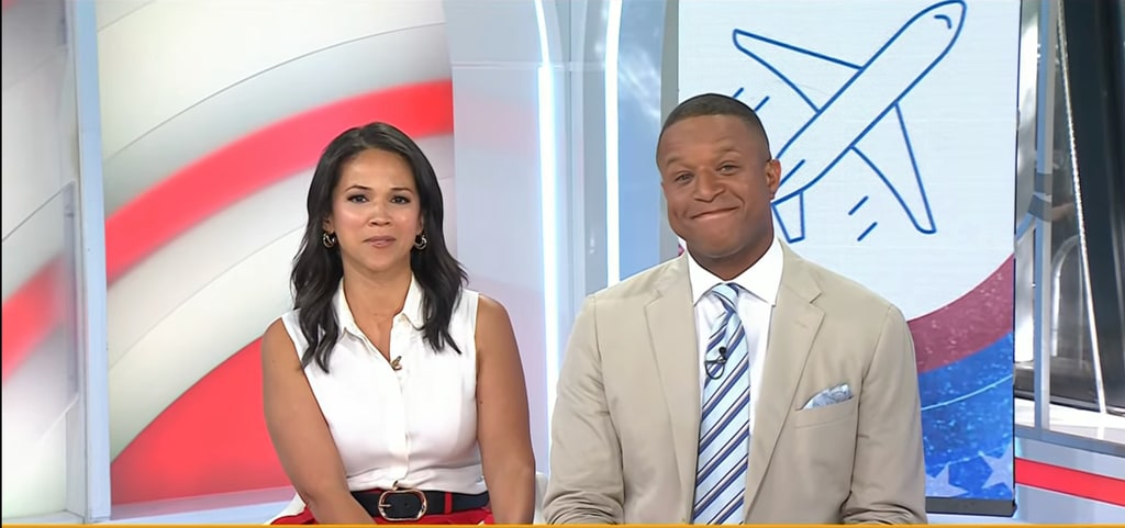 Craig Melvin a organisé aux côtés de Laura Jarvis jeudi aujourd'hui 