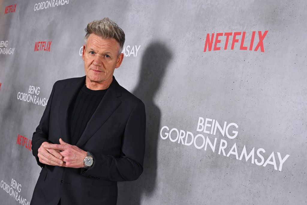 Gordon Ramsay à la première de son émission Netflix