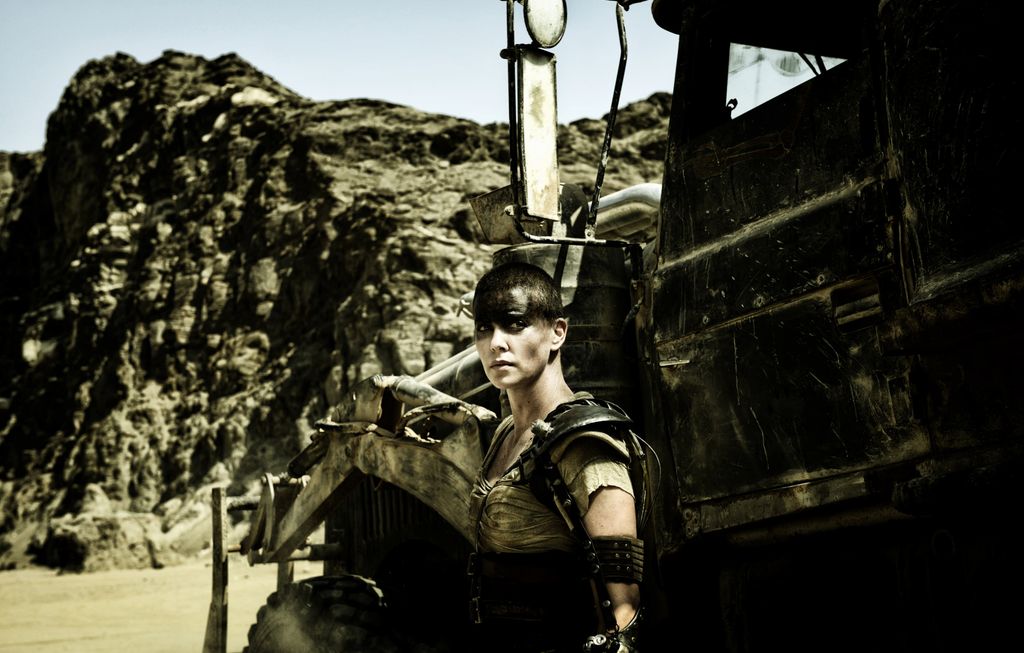 Charlize Theron as Imperator Furiosa in Mad Max