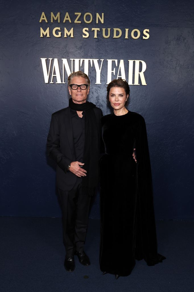 Harry Hamlin and Lisa Rinna 