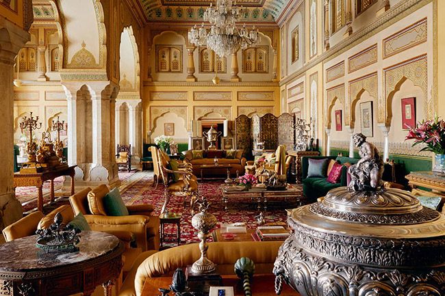 palace lobby