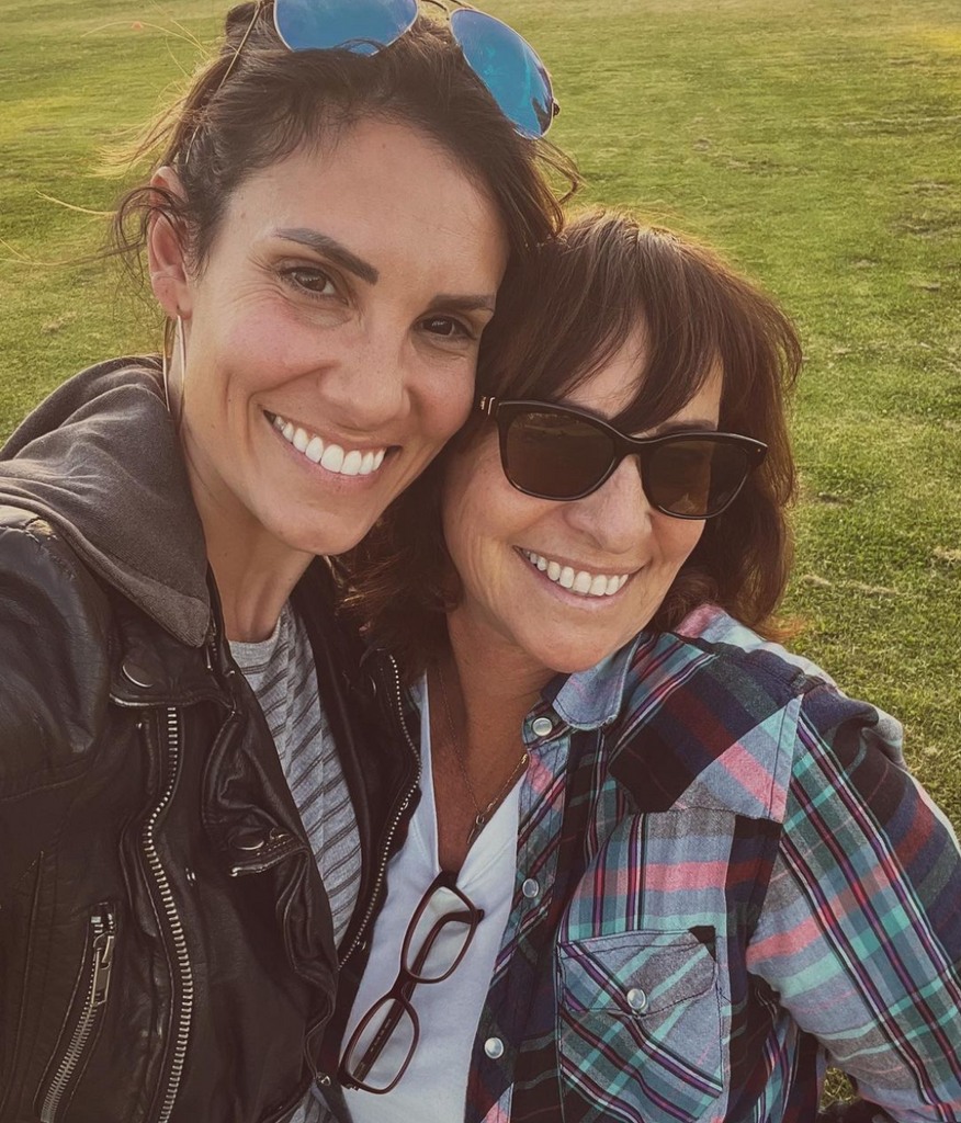 Daniela Ruah's photo on Instagram with her mother Catarina on Mother's Day