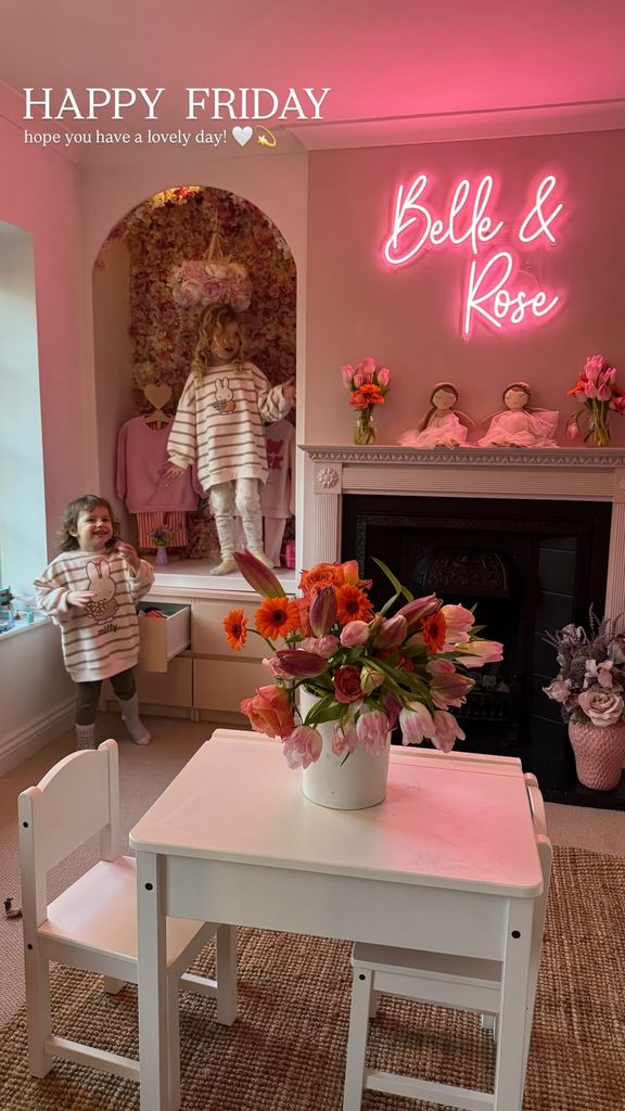 Stacey Solomon's playroom for her two daughters is so gorgeous