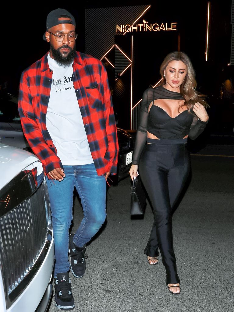 arcus Jordan and Larsa Pippen are seen on February 13 2023 in Los Angeles