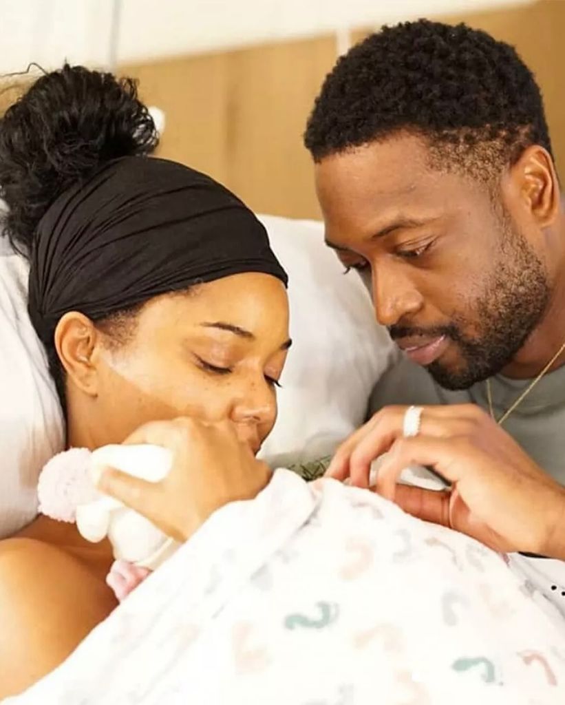 Gabrielle Union Dwyane Wade baby Kaavia