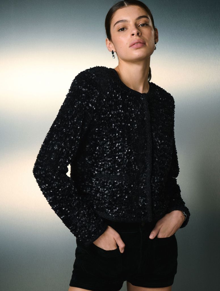 Next sequin trophy jacket