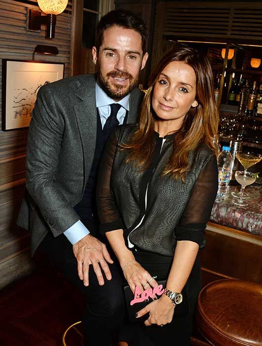 Louise with her ex husband Jamie Redknapp