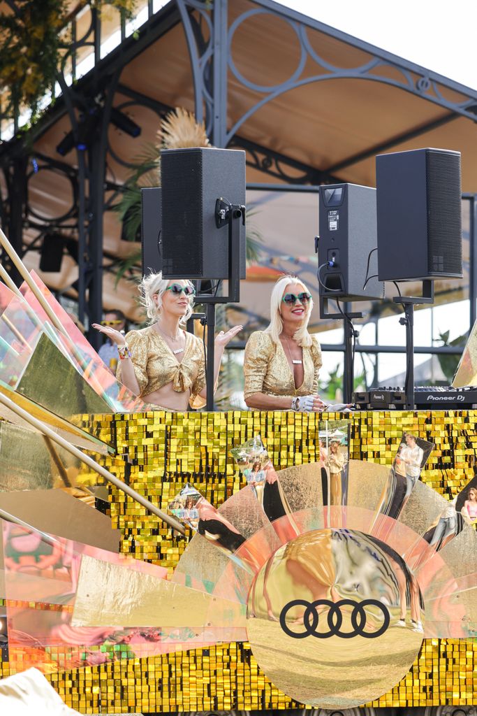 Jemma Bolt and Denise van Outen go Discoliscious