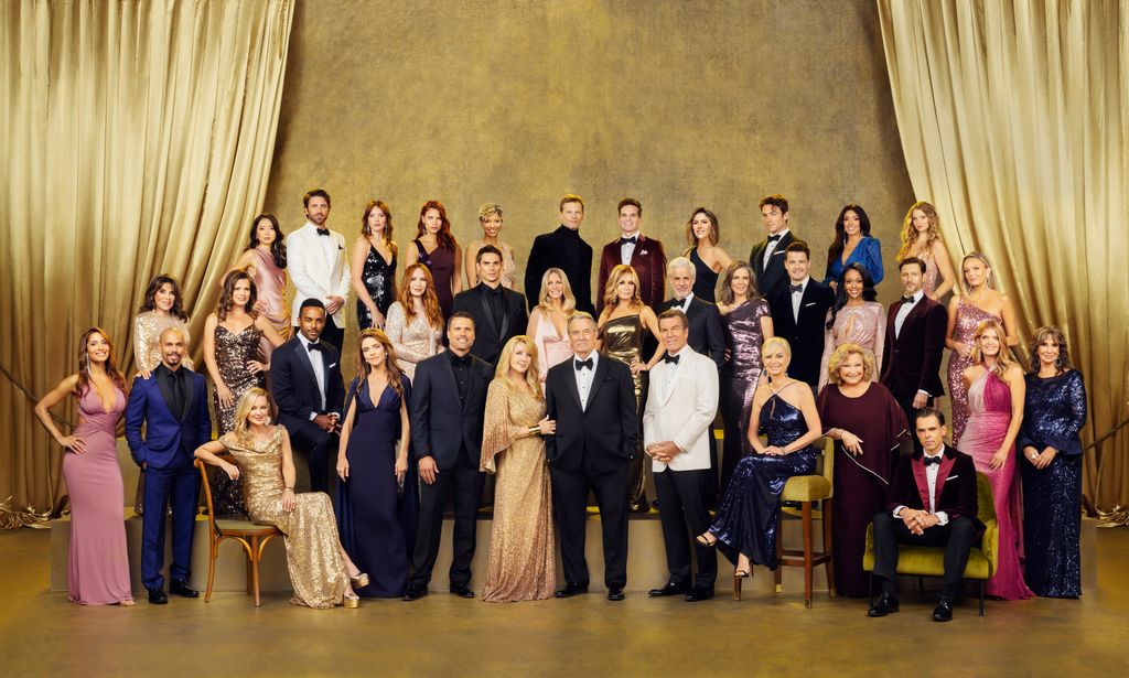 The cast of daytime series THE YOUNG AND THE RESTLESS