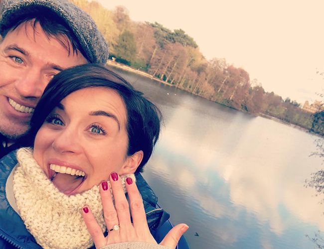 vicky mcclure engaged