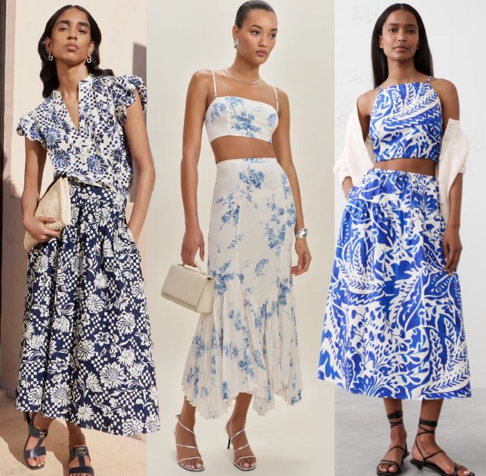 meghan markle farm rio 2 piece top and skirt set dupes
