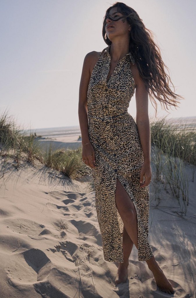 Zara leopard print dress