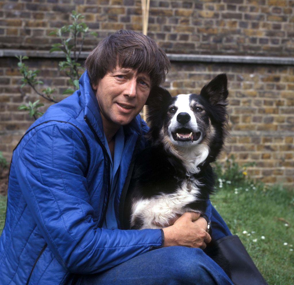 John Noakes 'blue Peter' Presenter With The 'blue Peter Dog Shep,  22.05.1978. .   (Photo by Avalon/Getty Images)