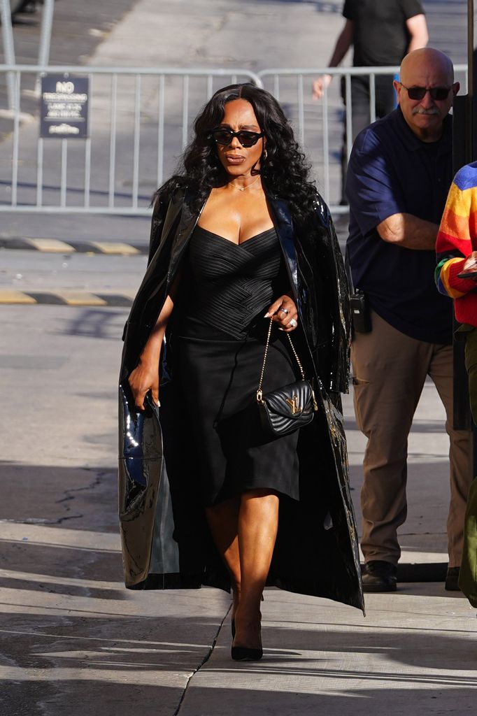 Sheryl Lee Ralph arrives at "Jimmy Kimmel Live" on October 30, 2024 in Los Angeles, California