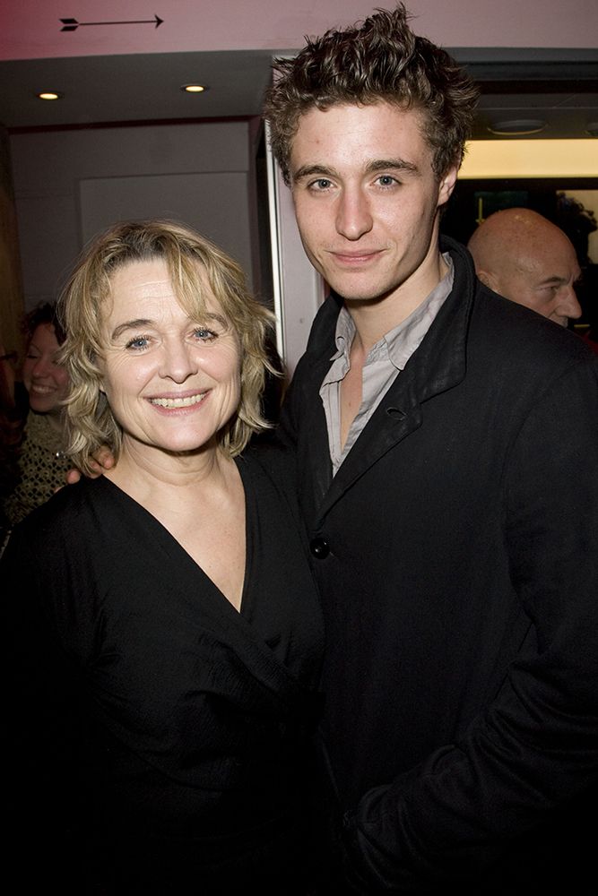 Max Irons pictured with his mum, Sinéad Cusack