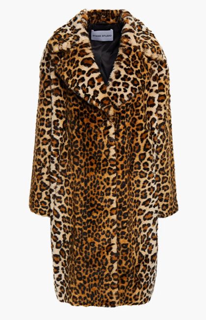 outnet leopard print coat