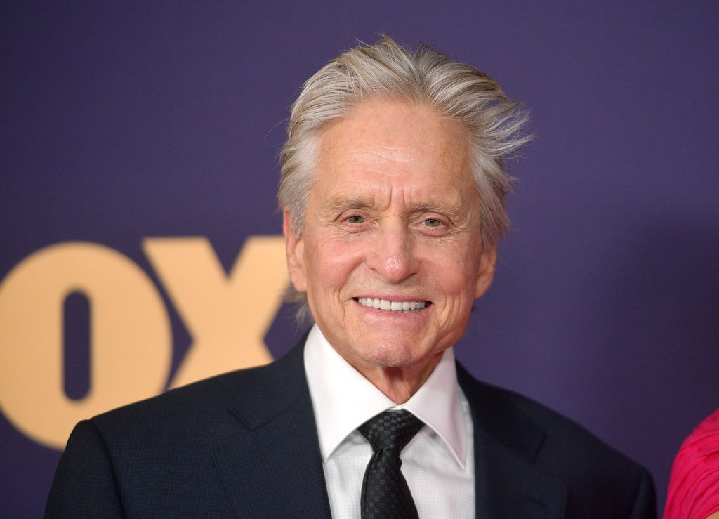 Michael Douglas smiles as he attends the 71st Emmy Awards at Microsoft Theater on September 22, 2019 in Los Angeles, California