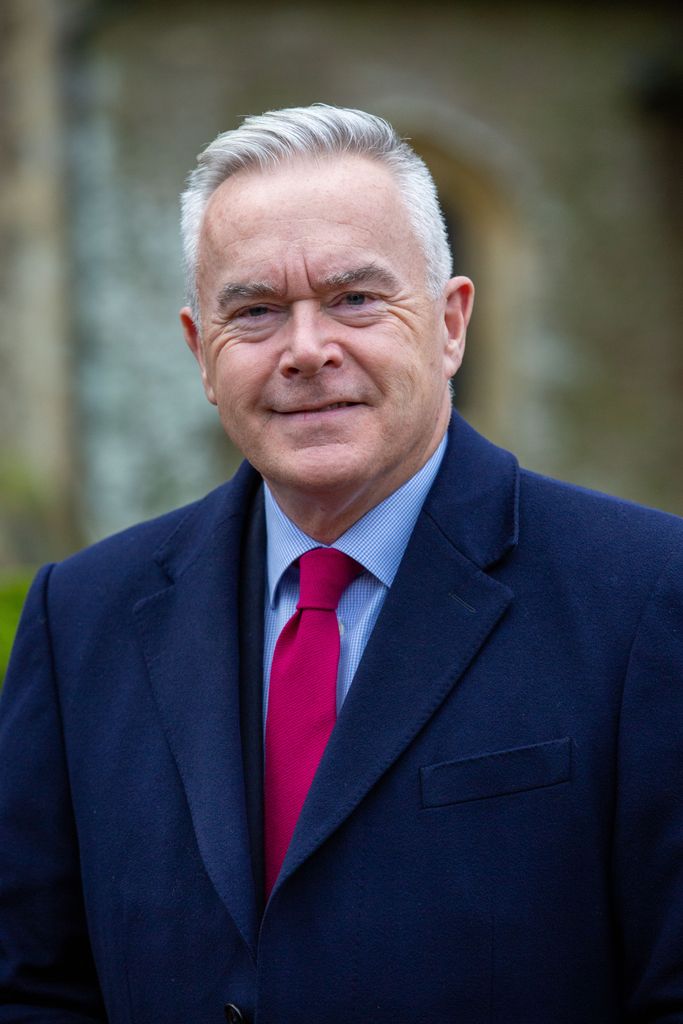 BBC News reader Huw Edwards. Mr Edwards was at West Newton village hall in Norfolk where he was due to speak at a WI meeting with the Queen, but the Queen pulled out at the last minute due to 