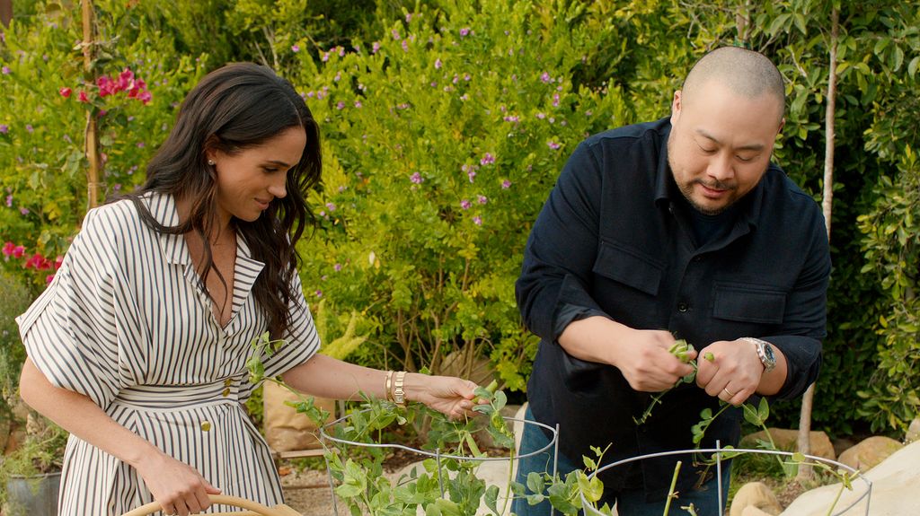 Meghan, Duchess of Sussex, David Chang in episode 201 of With Love, Meghan