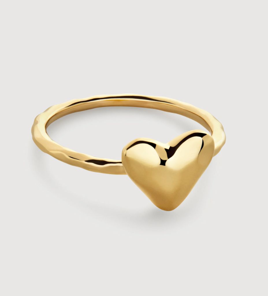 Monica Vinader Heart Stacking Ring