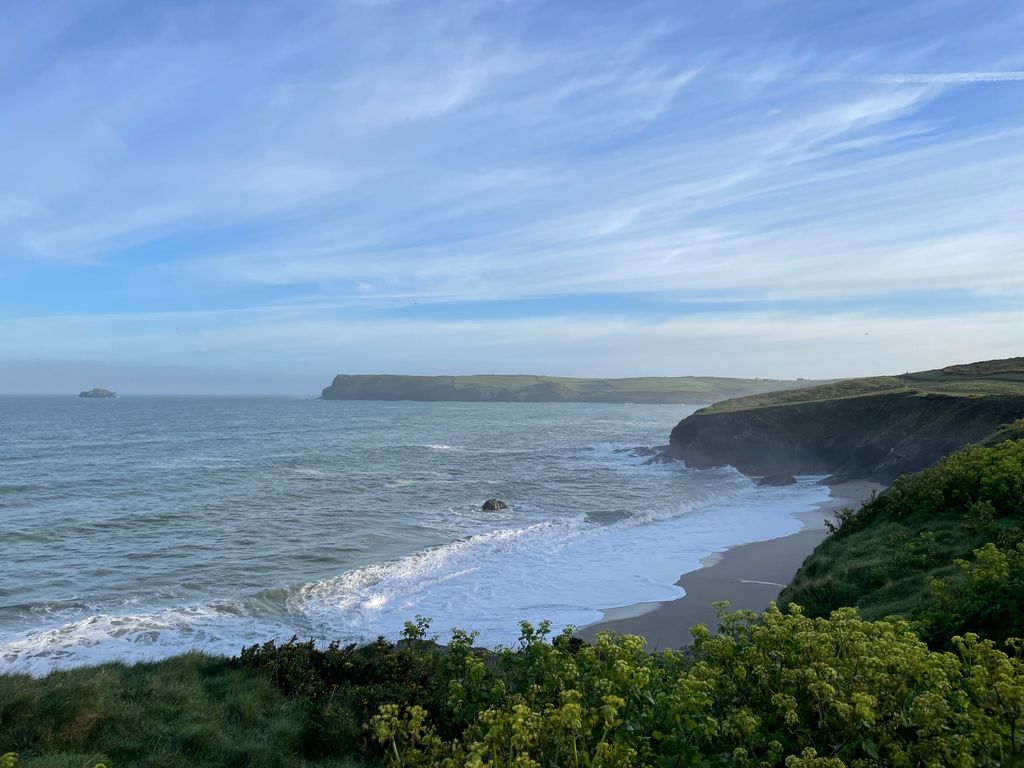 Looking out to Polzeath