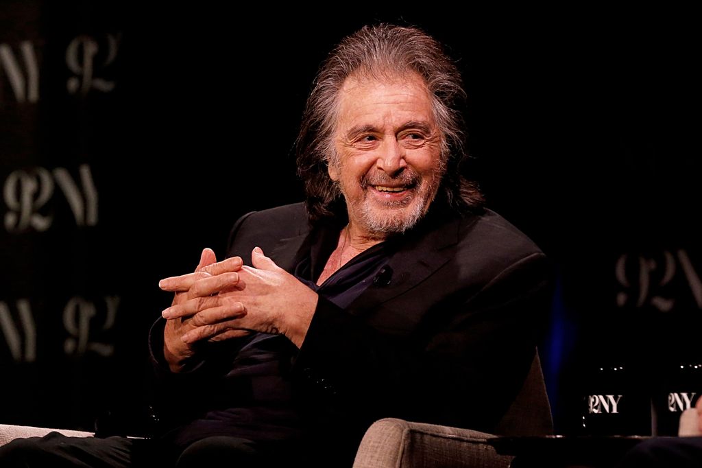 Al Pacino attends a conversation with Al Pacino at The 92nd Street Y, New York on April 19, 2023 in New York City