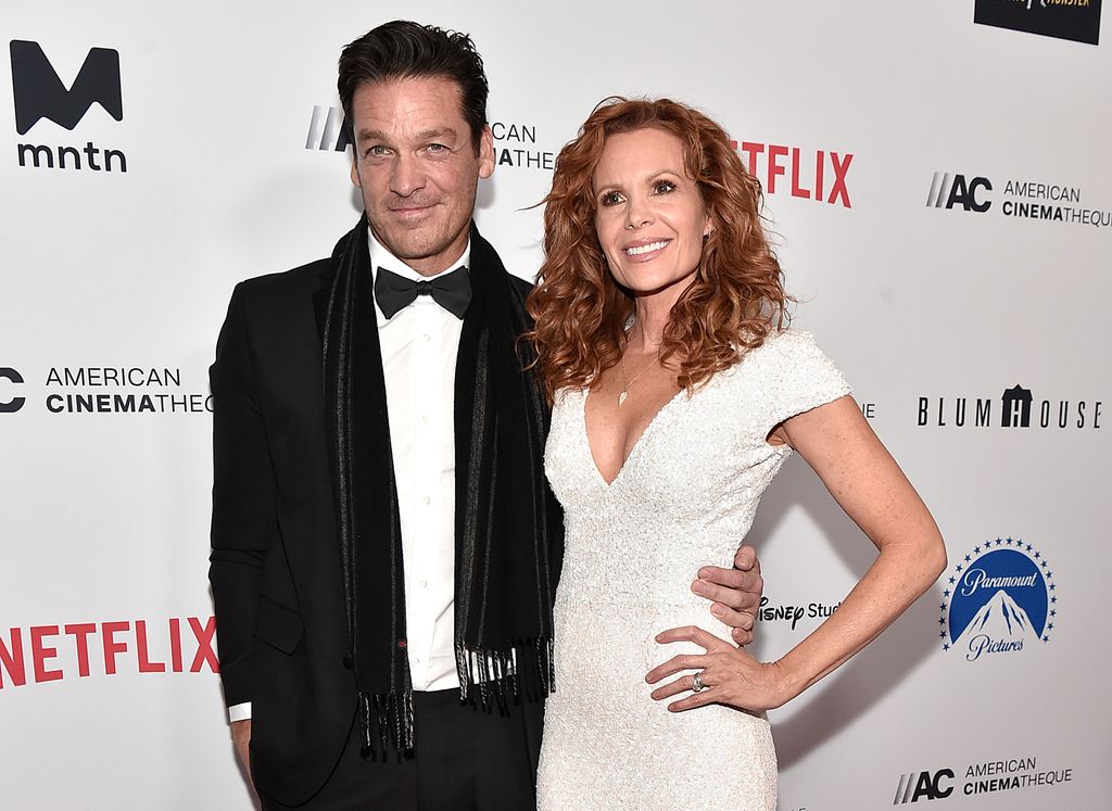 Bart Johnson and Robyn Lively attend the 36th Annual American Cinematheque Award Ceremony honoring Ryan Reynolds at The Beverly Hilton on November 17, 2022 in Beverly Hills, California