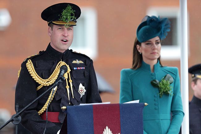Prince William makes a speech on St Patricks Day