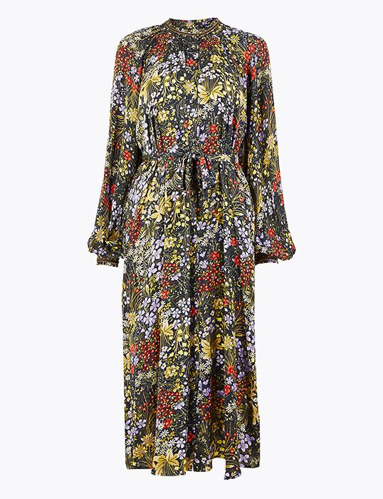 The Marks & Spencer floral wrap dress that KEEPS selling out HELLO!
