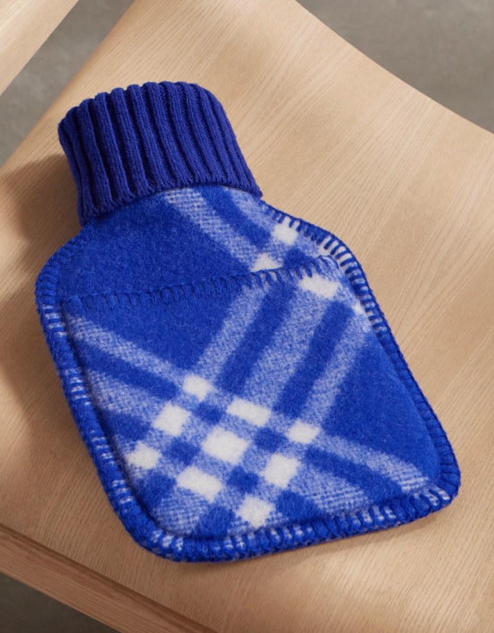 Checked Wool Hot Water Bottle BURBERRY