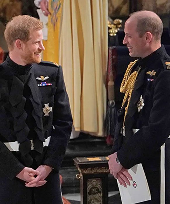 Prince William as Prince Harrys best man at royal wedding in 2018