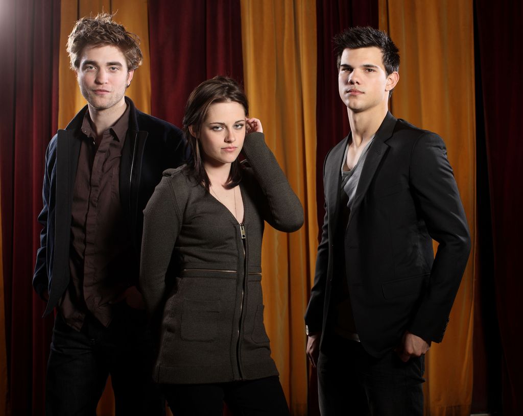 Robert Pattinson, Kristen Stewart and Taylor Lautner 