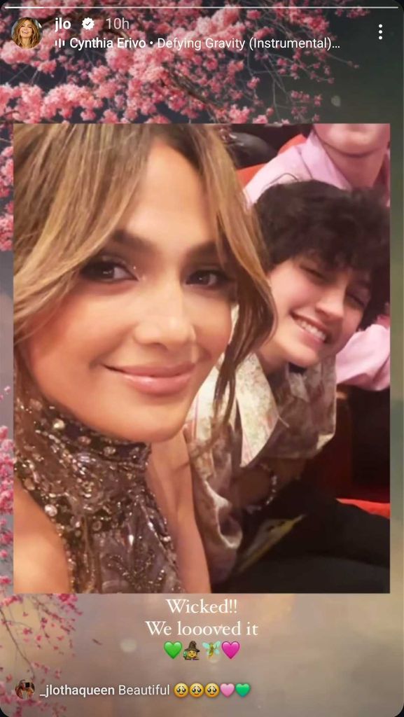 JLo spends time with Emme