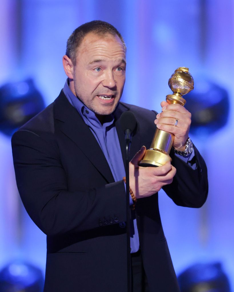 Stephen Graham at the 83rd Annual Golden Globes held at The Beverly Hilton on January 11, 2026 in Beverly Hills, California
