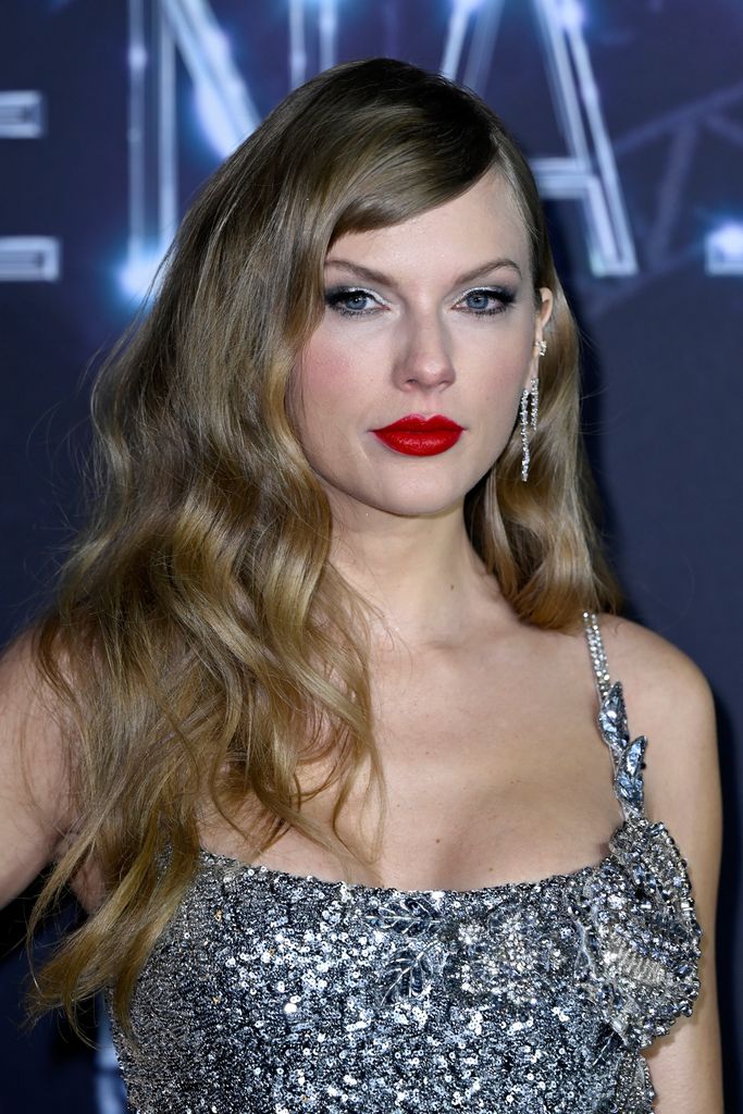 Taylor Swift attends the London premiere of "RENAISSANCE: A Film By BeyoncÃ©" on November 30, 2023 in London, England