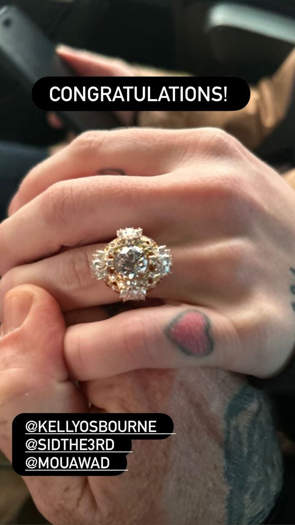 Kelly Osbourne’s 0k ‘playful’ engagement ring dad Ozzy was blindsided by