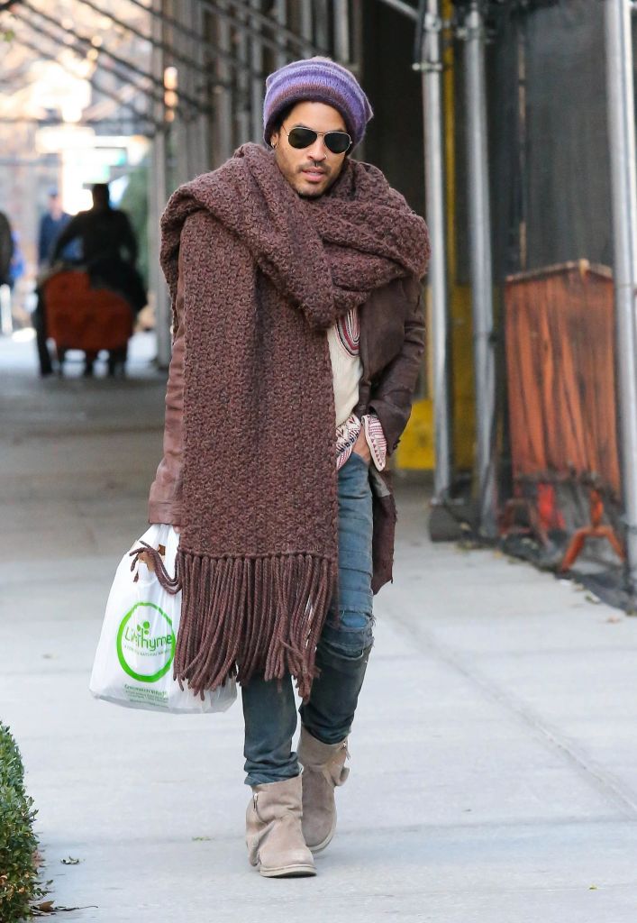 The actor made waves with his XL scarf back in 2012