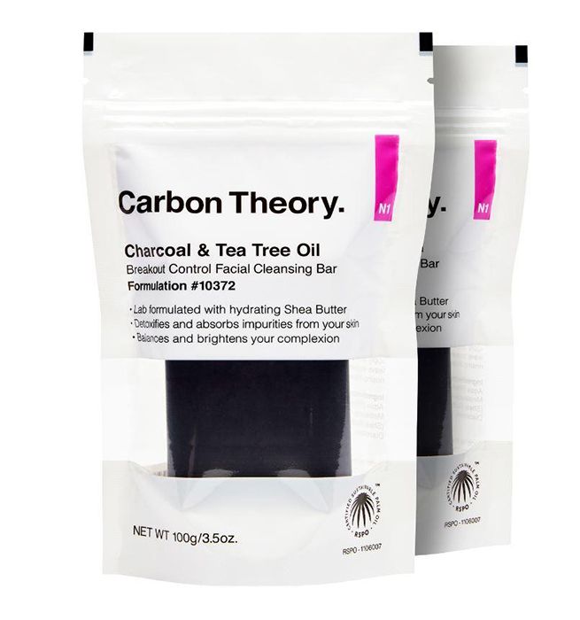 carbon theory charcoal skincare soap